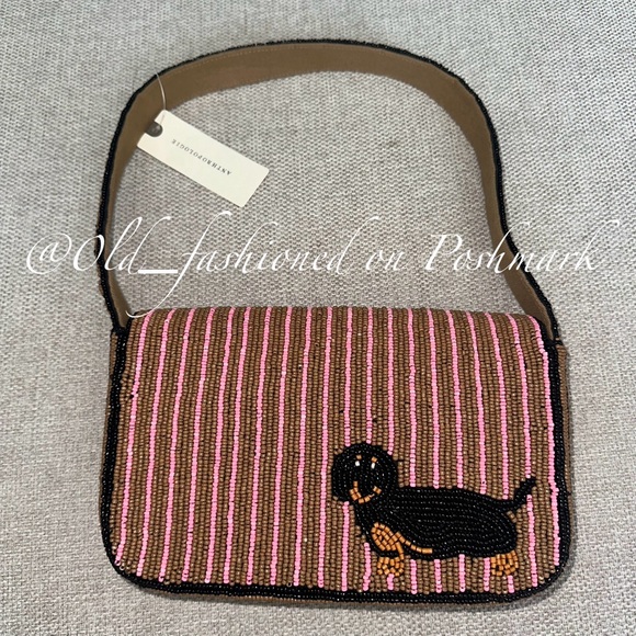 Price Firm - ANTHRO Fiona Beaded Bag - Dachshund - Picture 12 of 15
